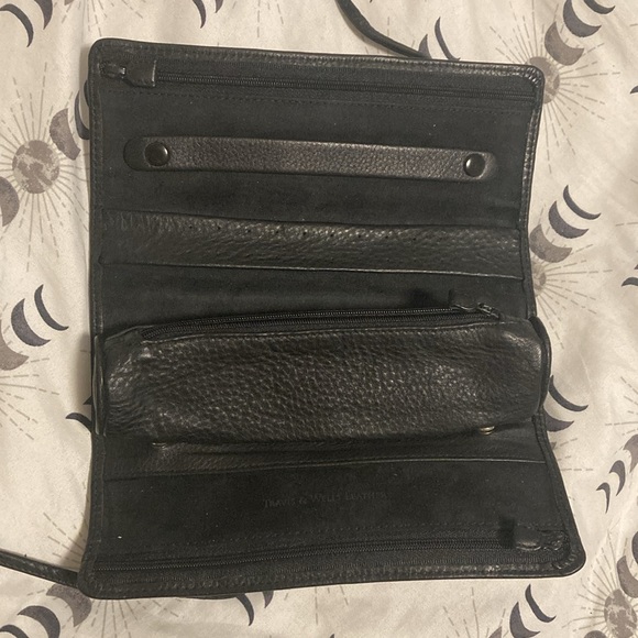 Travis & wells leather jewelry pouch storage - Picture 2 of 6